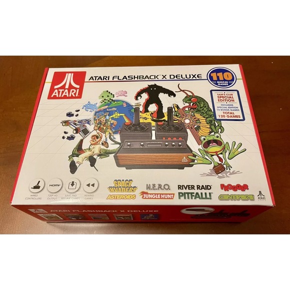 AtGames Other - Atari Flashback X HDMI Retro Console 110 Built-in Games 2 Controllers AtGames